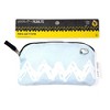 Yoobi Peanuts Single Zip Pencil Pouch White Chevron - 3 of 4