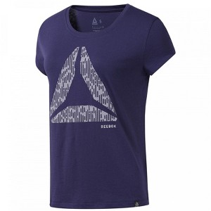 Reebok Womens Aerowarm Graphic T-Shirt - 1 of 2