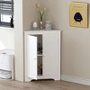Storage Cabinet, Accent Cabinet with Solid Wood Feet - 2 of 4