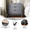 Flash Furniture Dallas Wooden 3-Drawer Dresser for Bedroom, Chest of Drawers for Kids - 3 of 4