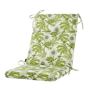ARTPLAN Outdoor Chair Cushion,Seat & High Back Adirondack Rocking Wicker Chair Lawn Foam Cushion for Patio Furniture,45.5"x21"x3" - 1 of 2