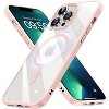 Entronix [Magnetic] Case Compatible with iPhone 13 Pro Max - [Clear Back] Soft Matte Frame - 3 of 4