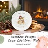 Royal Worcester Wrendale Designs Cookies For Santa 8 Inch Plate (Hamster) - 2 of 4