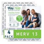 Filti 7500 Pleated Home HVAC Furnace MERV 13 Air Filter (4 Pack)