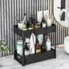 YIGII-Double layered sink storage rack, black,plastic - 4 of 4