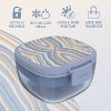 Bentgo 7.6c Glass All-in-One Salad Container Mod Curves - 3 of 4