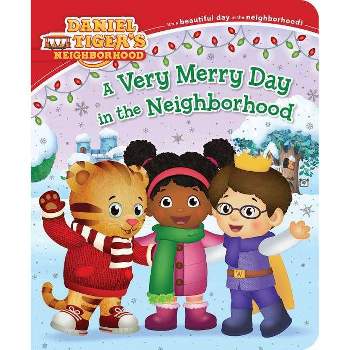 A Very Merry Day in the Neighborhood - (Daniel Tiger's Neighborhood) by  Alexandra Cassel (Board Book)