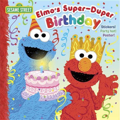 Elmo's Super-Duper Birthday - (Pictureback(r)) by  Naomi Kleinberg (Paperback)