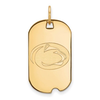 Black Bow Jewelry 14k Yellow Gold Penn State Nittany Lions NCAA Pendant