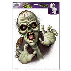 Beistle Under The Lid Ghoul Peel 'N Place, 12" x 17" Sh, (3/Pkg) Multicolored - 1 of 1