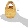 Prevue Pet Products BPV1155 Bamboo Covered Breeding Nest Hut for Birds, Large - image 3 of 3