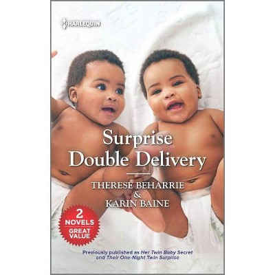 Surprise Double Delivery - by  Therese Beharrie & Karin Baine (Paperback)