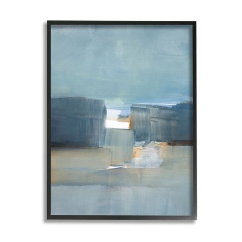Stupell Industries Painted Fields Clouds Farm Frameless 30-in H X 30-in