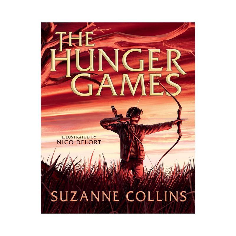 The Hunger Games: Illustrated Edition - by  Suzanne Collins (Hardcover), 1 of 2