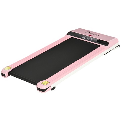 Soozier Walking Pad Treadmill, Under Desk Rolling Portable Treadmill, Home  Gym Equipment Cardio Machine, Weight Loss Equipment For Men & Women, Pink :  Target