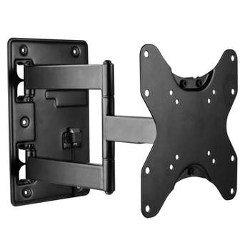 Mount-It! Lockable RV TV Wall Mount with Quick Release, Full Motion Flat Screen Bracket for Campers, Travel Trailers & RVs, Fits Most 23-43", 77 Lbs.
