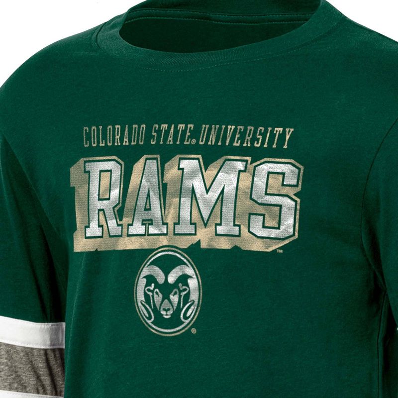 NCAA Colorado State Rams Boys&#39; Long Sleeve T-Shirt, 3 of 4