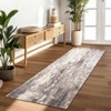 Modern Abstract Area Rugs for Living Room Washable Low Pile Thin Soft Rugs for Room Decor Carpet for Office Bedroom Runner Rug - 2 of 4