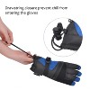 Solaris Waterproof Warm Ski Gloves with Pocket, Winter Cozy 3M Thinsulate Outdoor Snowboard Gloves for Women, Youth, Kid, Skiing, Snowboarding - 4 of 4