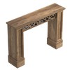 Galano Casimo 46.5 in. Knotty Oak Rectangular Engineer Wood Console Table - 4 of 4