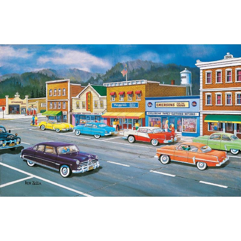 Sunsout Main Street  of Memories 550 pc   Jigsaw Puzzle 37770, 1 of 6