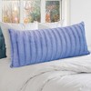 Cheer Collection Decorative Faux Fur Body Pillow - 18" x 40" - 2 of 4