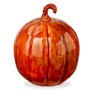 tag Pumpkin Enamel Decor Large - 1 of 3