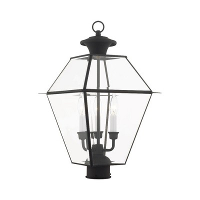 Livex Lighting Westover 3 - Light Lantern in  Black