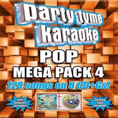 Party Tyme Karaoke - Pop Mega Pack 4 (128-Song Party Pack) (CD)