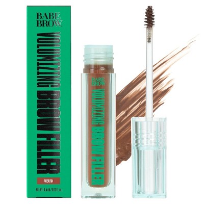 Babe Original Babe Brow Volumizing Brow Filler - Auburn (0.11 oz) Brow Gel with Biotin for Fullness