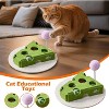 Cat hole-digging toys, self-entertainment and stress-relieving gadgets, cat sticks, pet educational felt, bell balls, and cat energy consumption - 2 of 4