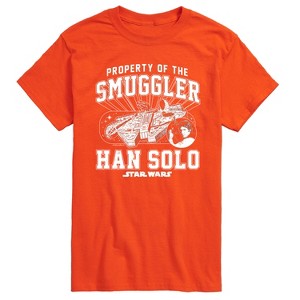 Men's - Star Wars - Property Of The Smuggler Han Solo Short Sleeve Graphic T-Shirt - 1 of 4