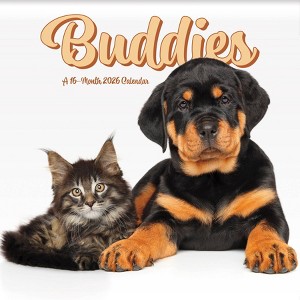 Trends International 2026 Buddies 12"x12" Wall Calendar - 1 of 4