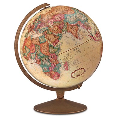 Replogle Globes Franklin Globe - Topographical Textured World Globe for Kids & Adults