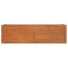 vidaXL Garden Raised Bed Rusty Corten steel Large Decorative Inlays - 4 of 4