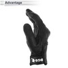 Unique Bargains Motorbike Gloves Spring Summer Breathable Smartphone Touch Black 1 Pair - 3 of 4