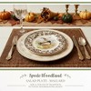 Spode Woodland 8” Dinner Plate, Perfect For Thanksgiving And Other Special Occasions, Made In England, Bird Motifs - 2 of 4