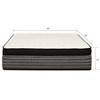 PAGED Premium Mattress for King Size, Gel Memory Foam Mattress with Pocket Coil for Bedroom - 2 of 4