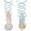 Perphy Women's Platform Stiletto Heels Lace Up Sandals - 2 of 4