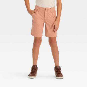 Boys' Quick Dry Flat Front 'at The Knee' Chino Shorts - Cat & Jack