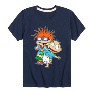 Boys' - Rugrats - Group Short Sleeve Graphic T-Shirt - 1 of 4