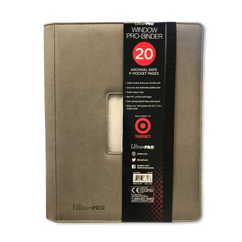 Ultra Pro 9 Pocket Folder Pages - 100 pack
