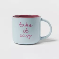 15oz Stoneware 'Take It Easy' Mug - Opalhouse™