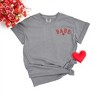Simply Sage Market Women's Embroidered Babe Heart Mini Short Sleeve Garment Dyed Tee - 3 of 4