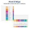 Avery Dividers for 3 Ring Binders, 12 Tabs per Set, Customizable Table of Contents, Multicolor Tabs (3 Sets of 11073) - 3 of 4