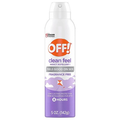 OFF! Clean Feel Mosquito Repellent Picaridin Deet Free Bug Spray - 5oz