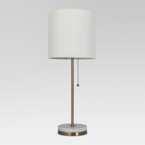Hayes Marble Base Stick Lamp Brass (Lamp Only) - Project 62