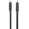 Monoprice Digital Coaxial Audio/Video Cable - 6 Feet - Black | RCA Subwoofer CL2 Rated, RG-6/U 75-ohm - Onix Series - 3 of 4