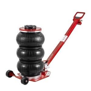 VEVOR Air Jack, 3 Ton/6600 lbs Triple Bag Air Jack, Airbag Jack with Six Steel Pipes, Lift up to 17.7", 3-5 s Fast Lifting Pneumatic Jack - 1 of 4
