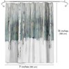 Americanflat 71" x 74" Shower Curtain, Winters Trail II by PI Creative Art - 2 of 4